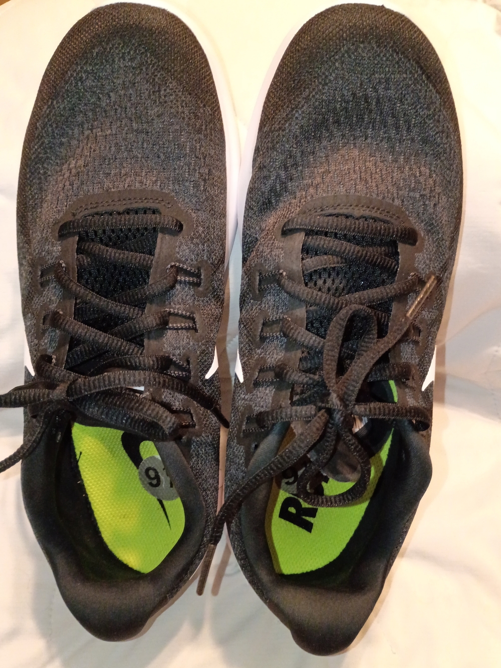 Women's Nike Free RN 2017  Running Shoes Black/Dark Grey Size 9.5 880840-001